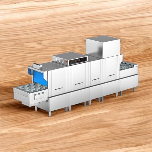 商用洗碗机一直处于进水状态，但就是不工作？