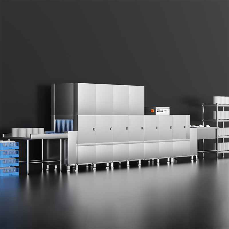 商用洗碗机的工作原理是什么？