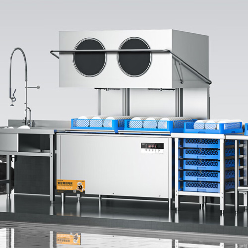 揭盖式洗碗机：高效省空间的餐饮业洗碗新选择